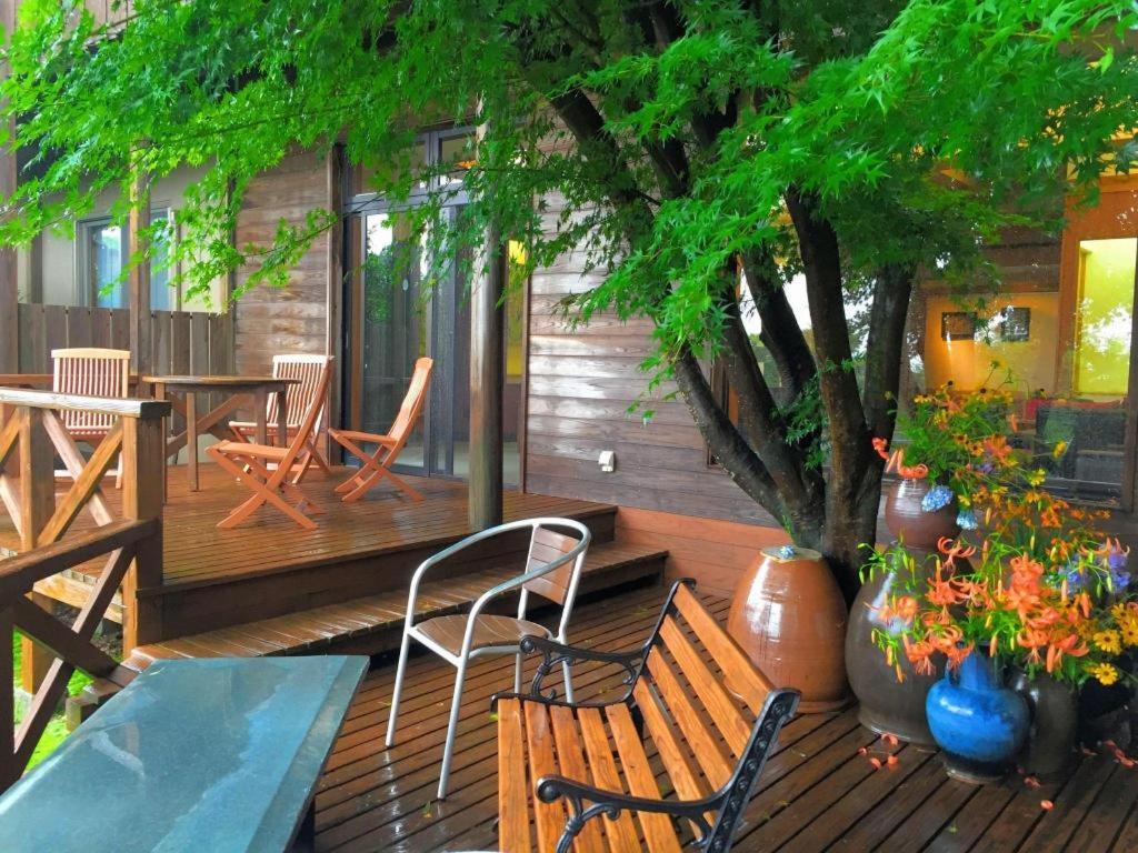 Готель Kirishima Onsen Ryokojin Sanso Екстер'єр фото